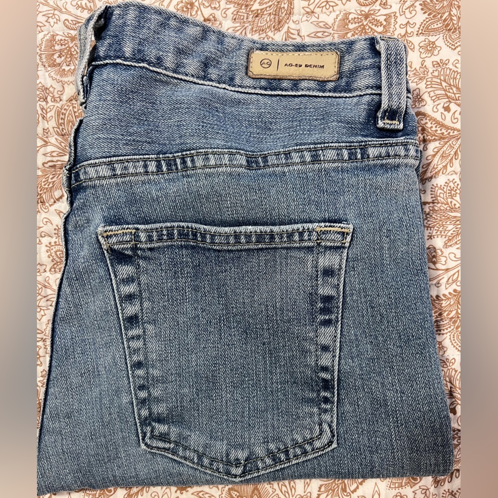 Ag Adriano Goldschmied Light Blue Denim Jeans